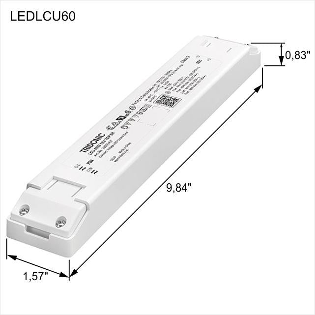 Tridonic LCU Indoor LED Driver ~ 5 Year Warranty - Wired4Signs USA - Buy LED lighting online
