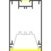 3.5x2.2" Linear Suspension Lighting Channel ~ Model Munich Magnum - Wired4Signs USA - Buy LED lighting online