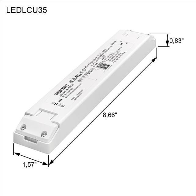 Tridonic LCU Indoor LED Driver ~ 5 Year Warranty - Wired4Signs USA - Buy LED lighting online