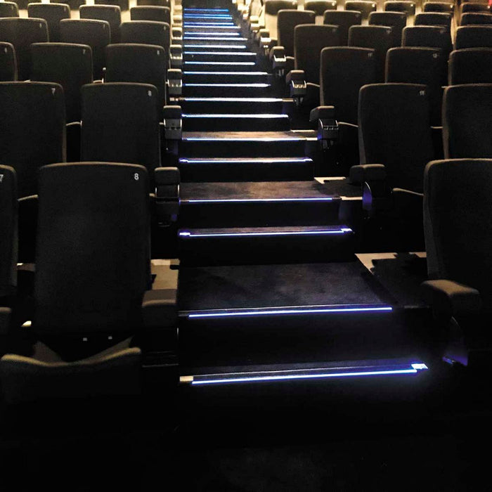 Compact LED Step Lights Channel ~ Model Niza Eco - Wired4Signs USA - Buy LED lighting online