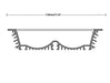 4.5" Large Recessed LED Channel ~ Model RPLW116 - Wired4Signs USA - Buy LED lighting online