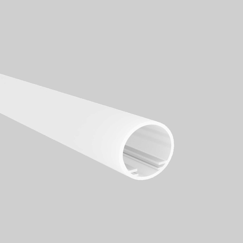 Small Round Polycarbonate LED Diffuser Tube Oslo Mini For Sale