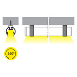 Mounting Clip for Pen12 Profile - Wired4Signs USA - Buy LED lighting online