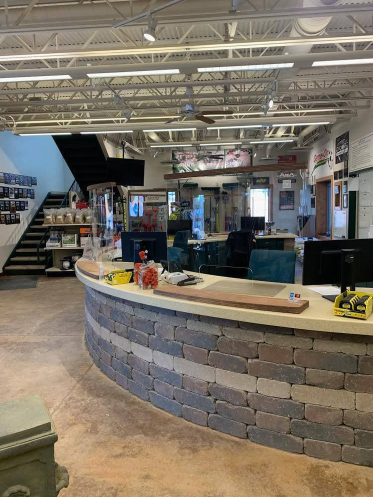 Curved Sneeze Guard With Wooden Frame for Sale Best Prices