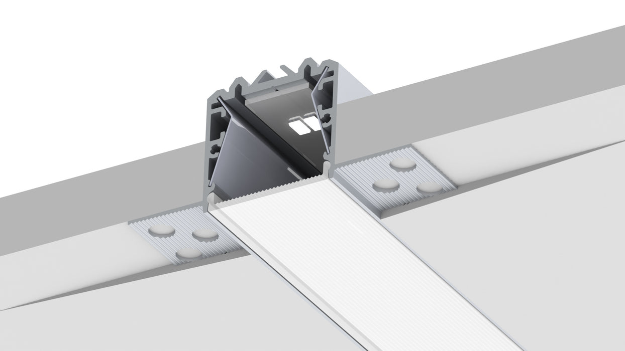1.38" Plaster-in Trimless Drywall LED Channel ~ Model RPL35US - Wired4Signs USA - Buy LED lighting online