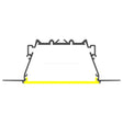 2.76" Large Plaster-in Trimless LED Drywall Channel ~ Model RPL70US - Wired4Signs USA - Buy LED lighting online