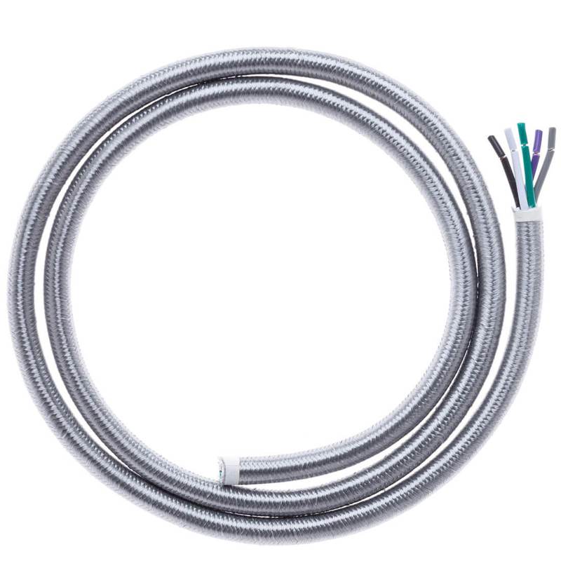 5-Core Braided Fabric Sleeved Wire - Wired4Signs USA - Buy LED lighting online