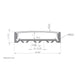 Surface Mount LED Strip Channel ~ Model SLW10 - Wired4Signs USA - Buy LED lighting online