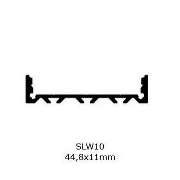 Surface Mount LED Strip Channel ~ Model SLW10 - Wired4Signs USA - Buy LED lighting online