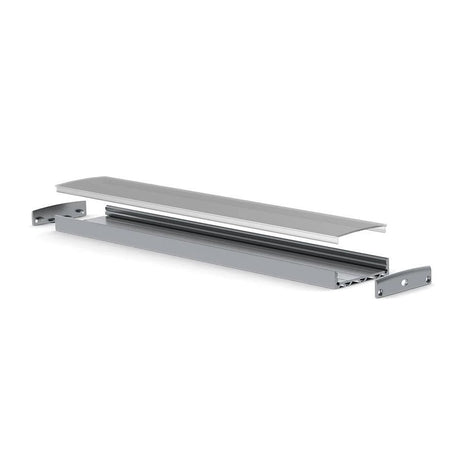 Surface Mount LED Strip Channel ~ Model SLW10 - Wired4Signs USA - Buy LED lighting online