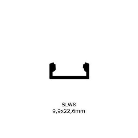 Surface Mount LED Strip Channel ~ Model SLW8 [Profile Only] - Wired4Signs USA - Buy LED lighting online