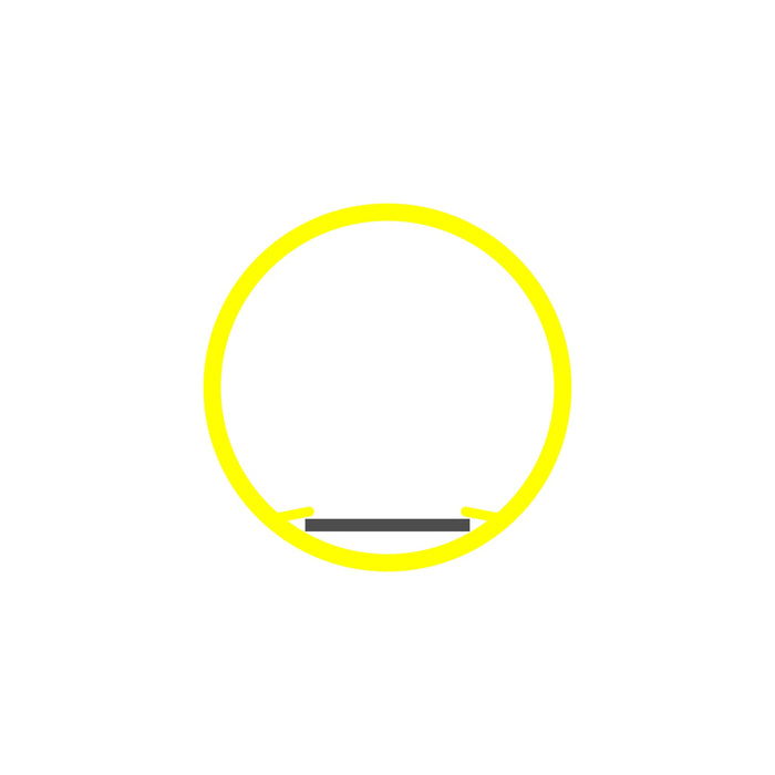 1.50" Round Polycarbonate LED Lighting Tube ~ Model Smokies38 - Wired4Signs USA - Buy LED lighting online