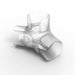 Translucent Elbow with Crossing for Smokies38 Profile - Wired4Signs USA - Buy LED lighting online