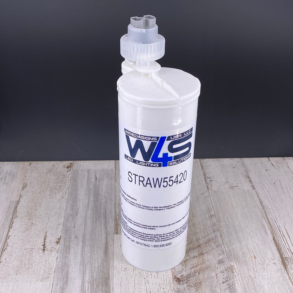 Cream 2-part Methacrylate Adhesive ~ W4S 55420 (500ml 10:1 Mix)