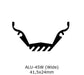 Large 45 Degree Corner LED Channel ~ ALU45-Wide - Wired4Signs USA - Buy LED lighting online