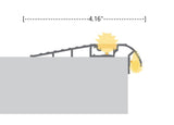 Stair Tread Lights Profile ~ Model Tokyo - Wired4Signs USA - Buy LED lighting online