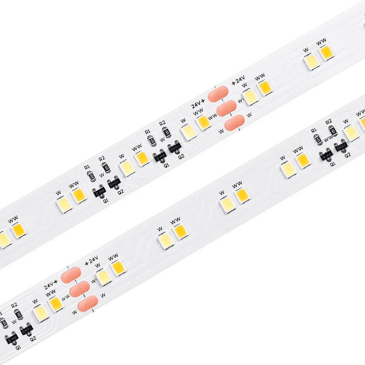 White Adjustable IP20/IP68 LED Strip (24V) ~ Sunrise Series - Wired4Signs USA - Buy LED lighting online