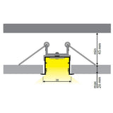Spring Mounting Clip U9 - Wired4Signs USA - Buy LED lighting online