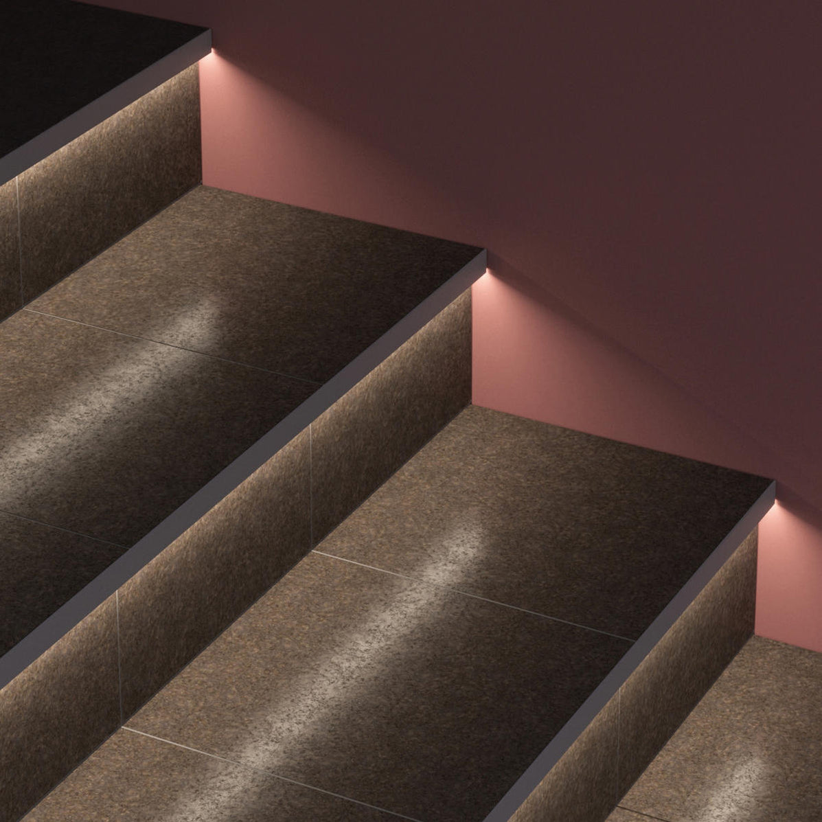Tiled Stair Nosing LED Channel Up-Tile10 For Sale | Best Prices