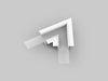 60 Degree Corner Connector for Vario30-05 Profile - Wired4Signs USA - Buy LED lighting online