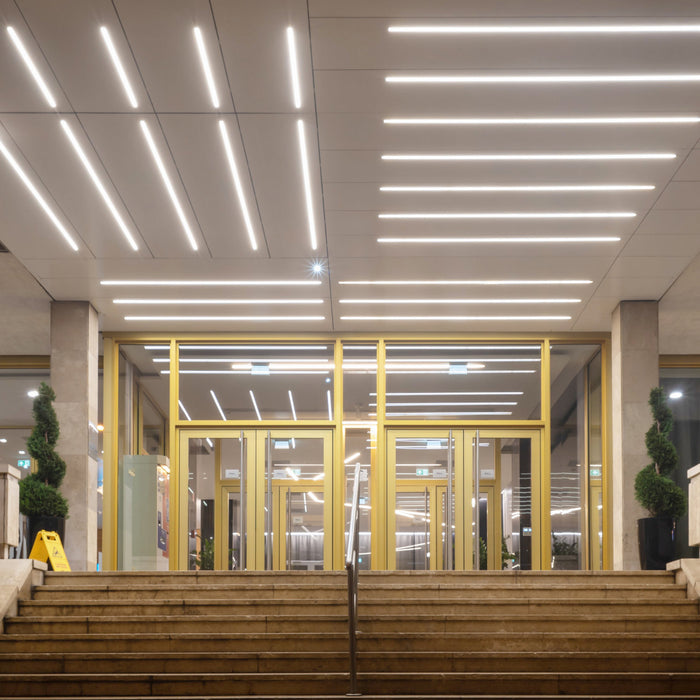 1.3" Shallow-Section Plaster-in Drywall LED Channel ~ Model Vario30-04 - Wired4Signs USA - Buy LED lighting online