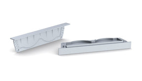 Aluminum end cap for RPLW116 LED profile w/out cable hole - Wired4Signs USA - Buy LED lighting online
