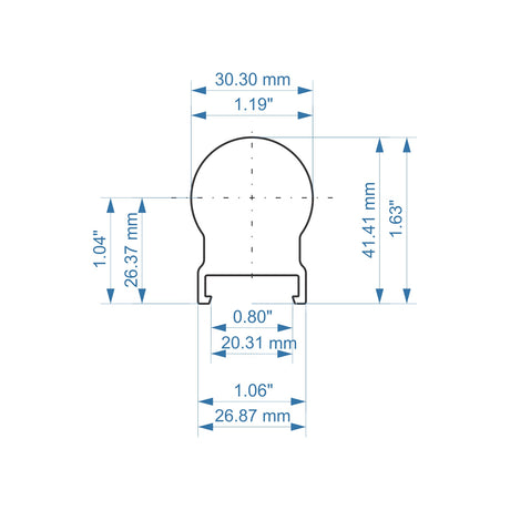 Colored Border Contour Tube Light ~ Hi-Lite 30 Field Adjustable - Wired4Signs USA - Buy LED lighting online