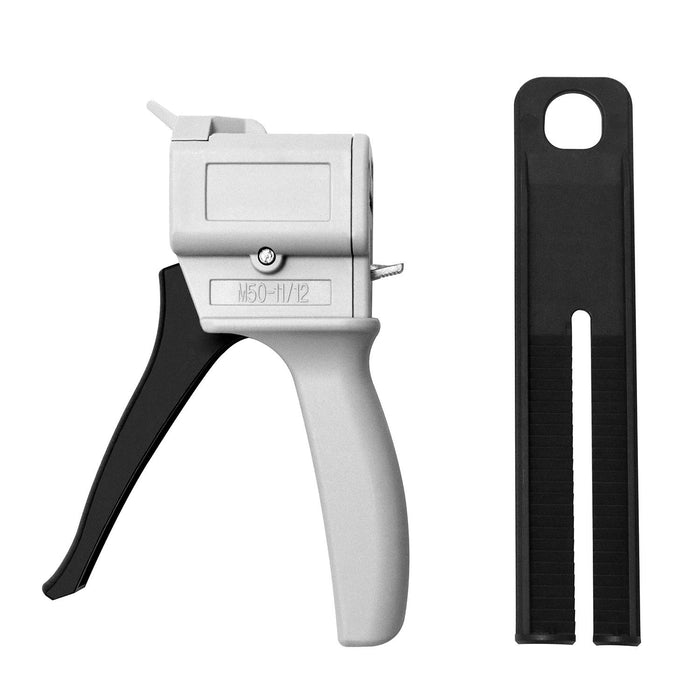 Budget Cartridge Gun for Methacrylate 50ml 1:1 Mix (Rectangular Flange) - Wired4Signs USA - Buy LED lighting online
