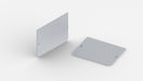 Aluminum end cap for profile PL55-FL without cable hole - Wired4Signs USA - Buy LED lighting online