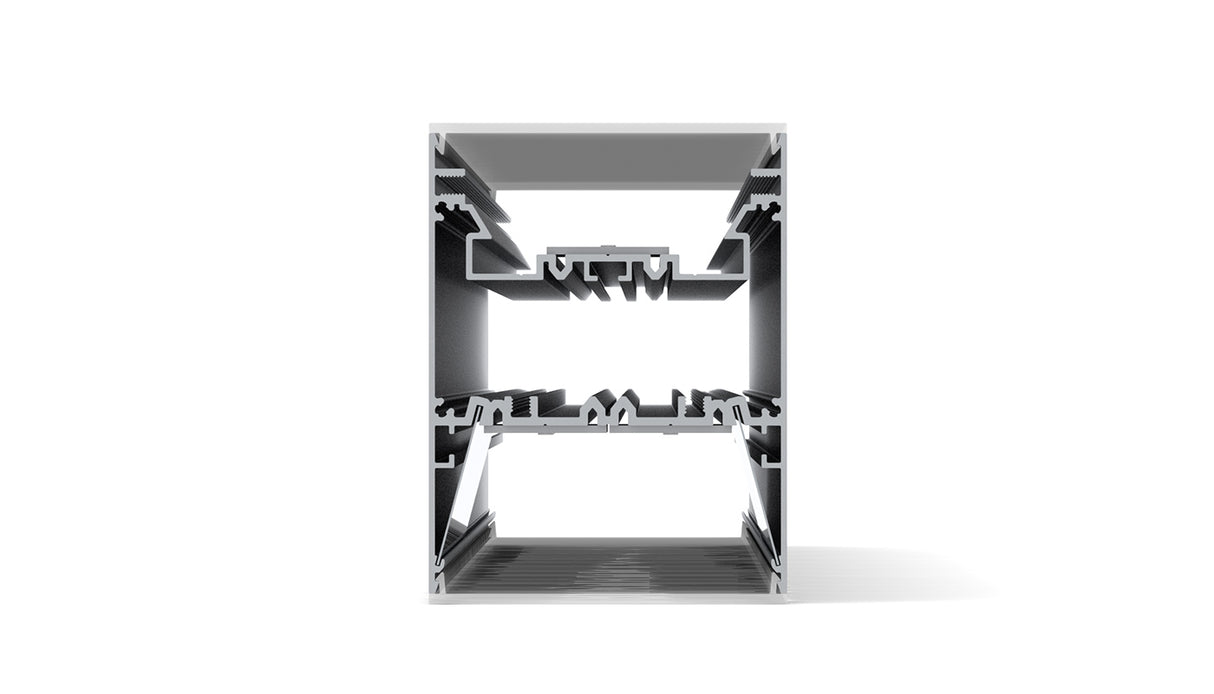 Direct/Indirect Linear Pendant Lighting LED Channel ~ Model DPL70FL - Wired4Signs USA - Buy LED lighting online