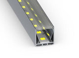 Surface Mount LED Aluminum Channel ~ Model SPL35-FL [Profile Only] - Wired4Signs USA - Buy LED lighting online