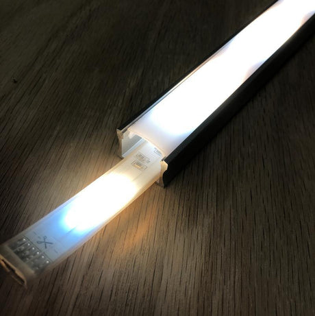 Diffuser for SLW8, RSLW8, SLW15, Alu-Ceiling, RO38, Wall LED Lamp series profiles - Wired4Signs USA - Buy LED lighting online